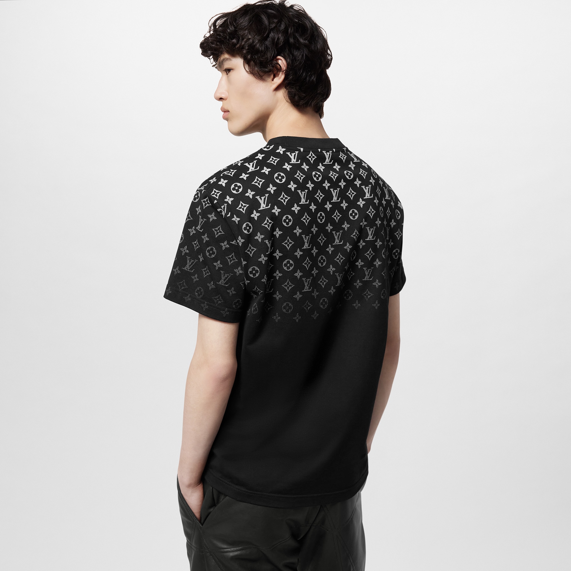 Gradient Cotton T-Shirt - Luxury Black | LOUIS VUITTON